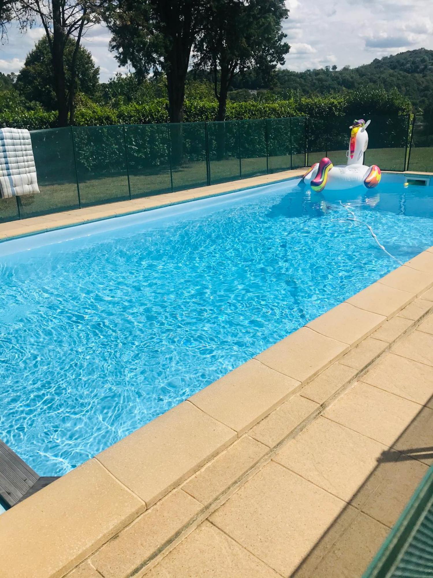 L'Oree Des Roses, Hebergement De Vacances Avec Jardin Et Piscine Gan Eksteriør bilde
